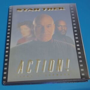 Star Trek "Action!" Hardcover Book - The Next Generation